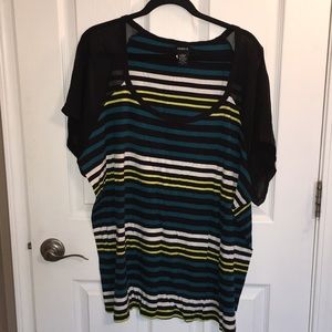Stripped torrid tee